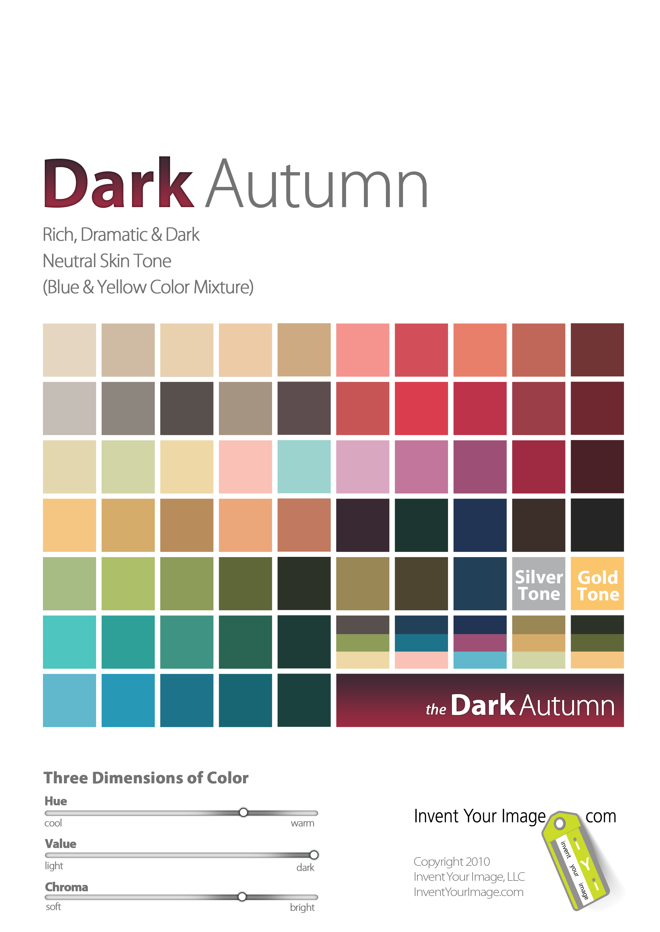 dark autumn colors